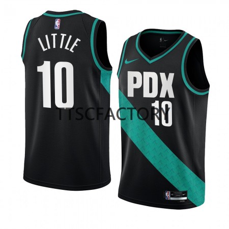 Maillot Homme Portland Trail Blazers Nassir Little 10 Nike 2022-23 City Edition Noir Swingman Maillot Homme Portland Trail Blazers Nassir Little 10 Nike 2022-23 City Edition Noir Swingman